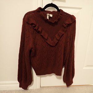 H&M Victorian-inspired balloon sleeve sweater